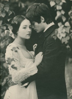 Leonard Whiting and Olivia Hussey as ‘Romeo and Juliet’,