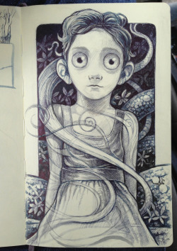 eatsleepdraw:  Drawing in my Moleskine sketchbook Follow Thomas
