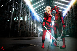 cosgeek:  Deadpool and Lady Deadpool Photographed by Andy Wana