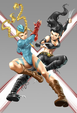 quirkilicious:  Cross Kick by Quirkilicious More Commission work!