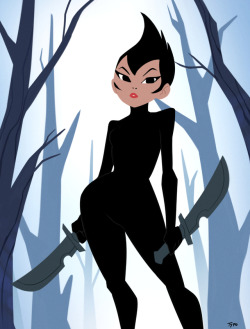 requiemdusk:  Ashi doing some work.