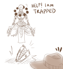 honey-blush:  I got trapped as Zenyatta today….. I don’t