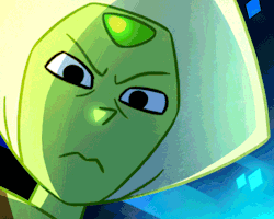 dou-hong:  Steven Universe “Face” gif series 11 of ?: Peridot