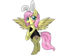 ask-confident-fluttershy:  Shy: Well, um, bunny was the most