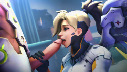 1kmspaint:  Mercy Blowjob : The Animation that Was. Well….i’ll