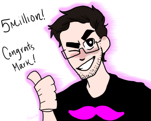 roonie-doodle:  congratulations, markiplier! you deserve everything in the world and more, you dear man you. 