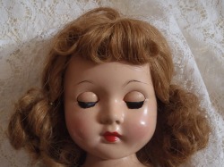 hazedolly: Sleeping Beauty: vintage (circa 1950s) hard plastic