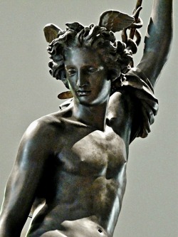 hadrian6: Detail : Mercury.  1834. Soyer and cast bronze by