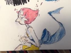 lemonblue:  Pearl doodle 