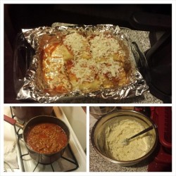 Let’s hope it comes out right #lasagna #lasagnarolls #food