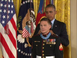 nbcnightlynews:  President Obama awards Medal of Honor to Marine