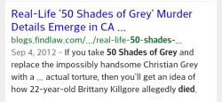 cosmic-noir:But 50 Shades is just a book right? It isn’t affecting