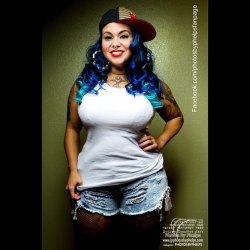 #tatatuesday starts with @rybelmagazine issue 7 cover model DMT @dmtsweetpoison keeping it sexy and edgey #bluehair #thick #baltimore  #effyourbeautystandards #hips #pierced #rybelmagazine #latina #rockabilly #photosbyphelps  #plusmodel  Photos By Phelps