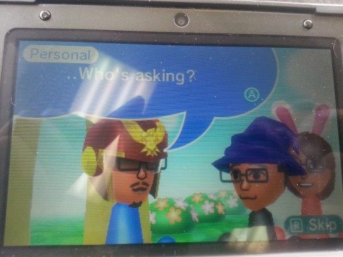 …I’ve streetpassed this guy 3 times so far.  Best case scenario, it’s a random on the subway.  Worse case…he’s one of the kids I teach in my cartooning class O_O…