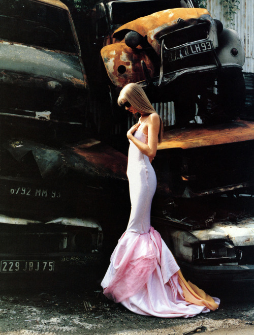 the-original-supermodels:Harper’s Bazaar US (1994)Kirsty Hume