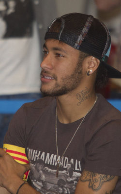 fzneymar:  15/05/2014 Neymar﻿ bei der Abschiedsfeier für den