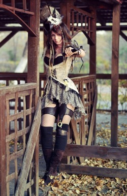 arsenicinshell:  Air pirates steampunk, cosplay by ElenaGrigorenko
