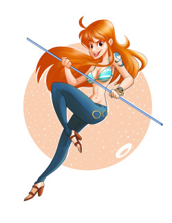 More Anime girls! Nami from One Piece this time! Hope you guys
