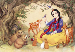 mydollyaviana:  Iconic Western Fairytales Get An Eastern Makeover