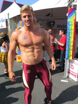 wehonights:  Cody Deal at LA gay pride 