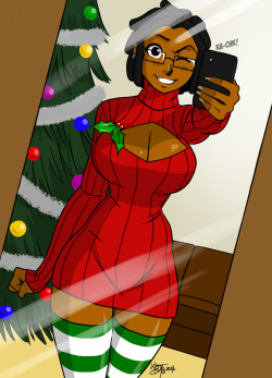 aeolus06:  Xmas sweater selfie Merry Christmas!