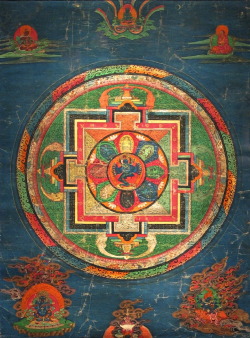 Hevajra Mandala. Tibet. 1600s.