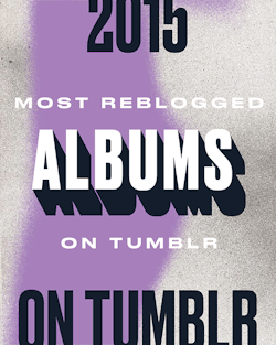 yearinreview:  Most Reblogged AlbumsMay contain rock and/or roll.Blurryface by
