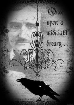 gothdollysedits:  read more ✝  And the Raven, never flitting,