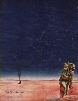 notpulpcovers:  The First Martian http://flic.kr/p/cRR8P9 