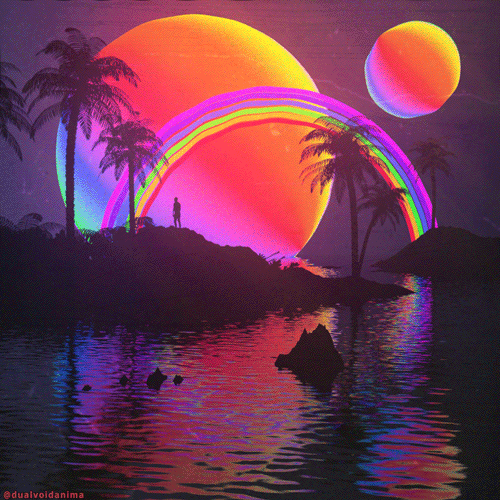 dualvoidanima:  ‘rainbow-trip’