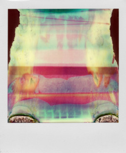 slowartday:  William Miller, Ruined Polaroids