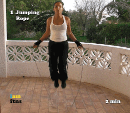 iamftns:  30 minutes Mix Martial Arts inspired workout!  You