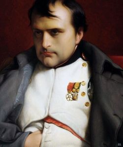 Napoleon at Fontainebleau. 1848. Paul Delaroche. French. 1797-1856.