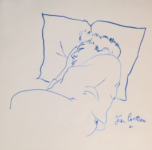 newloverofbeauty:Jean Cocteau:  Raymond Radiguet sleeping