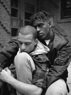 black-boys: Lavante Isaac & Richie Fabien by Kevin Amato