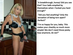 tiny-dicked-sissy:  I think I would be fine if a girl decided