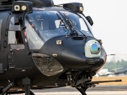 militaryarmament:  Close-up view of a HAL Rudra gunship of the