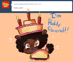asklittlericepaddy:  .. Well — whatever Paddy flavored even