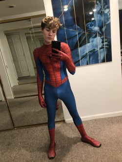 grownupboywonder: Porn star James Stirling as Spider-Man for