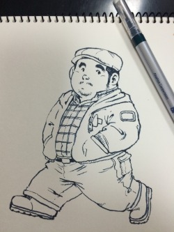 gaymanga:  ebith1969:  ぽっちゃりさん   “Pocchari-san”Sketch