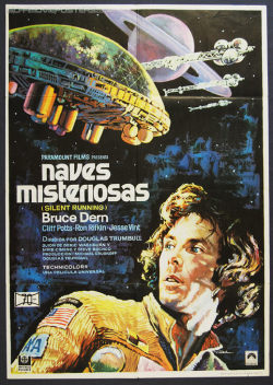 Spanish film poster for Silent Running, 1972.