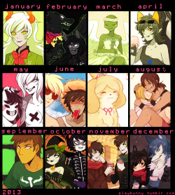 did my 2013 art summary! which i believe is hella better than