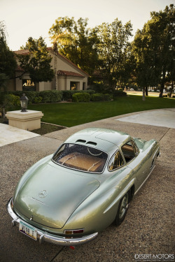 desertmotors:  1955 Mercedes-Benz 300SL Gullwing Coupe  