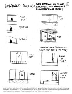 drawingden:  Tutorial 12 Staging Background by shermcohen  