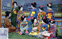 geisha-licious:  geiko and maiko from Taisho era by BLUE_RUIN1