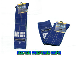 minecraftbeef:  MinecraftBeef:  Doctor Who Knee Socks Giveaway