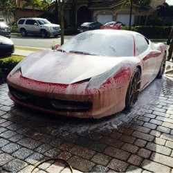 chemicalguys:  458 Italia for a maintenance wash with Chemical