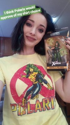 lordtimeblogposts:  Emma Dumont Polaris Lorna Dane in Marvel