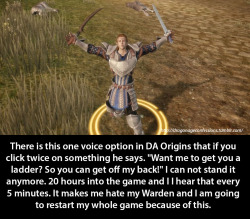dragonageconfessions:  Confession: There is this one voice option