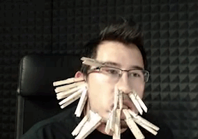 merkiplier:  Impossible Let’s Play: Clothespin Challenge (x)  “Is this my life now? This is what I do on the internet.” 